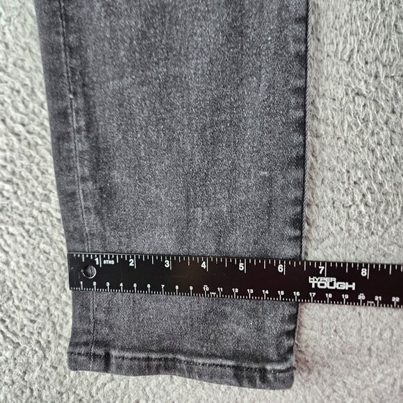 Good American Jeans Womens 4 (26x27) Black Good Straight Ankle Stretch Mid Rise - Picture 11 of 15